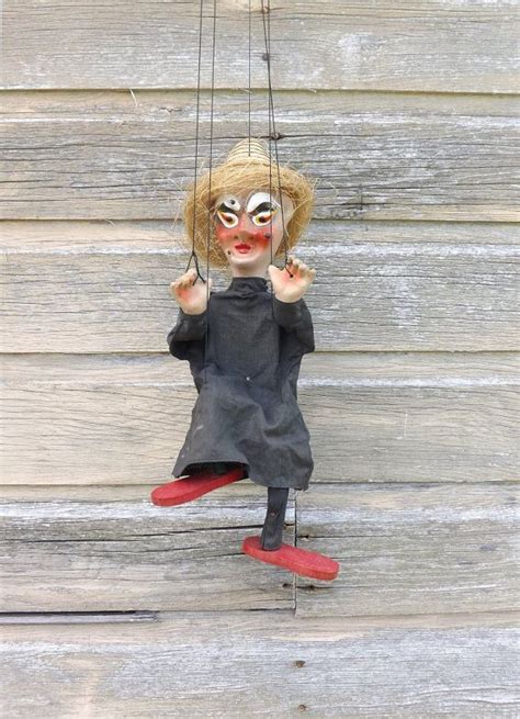 Vile witch marionette